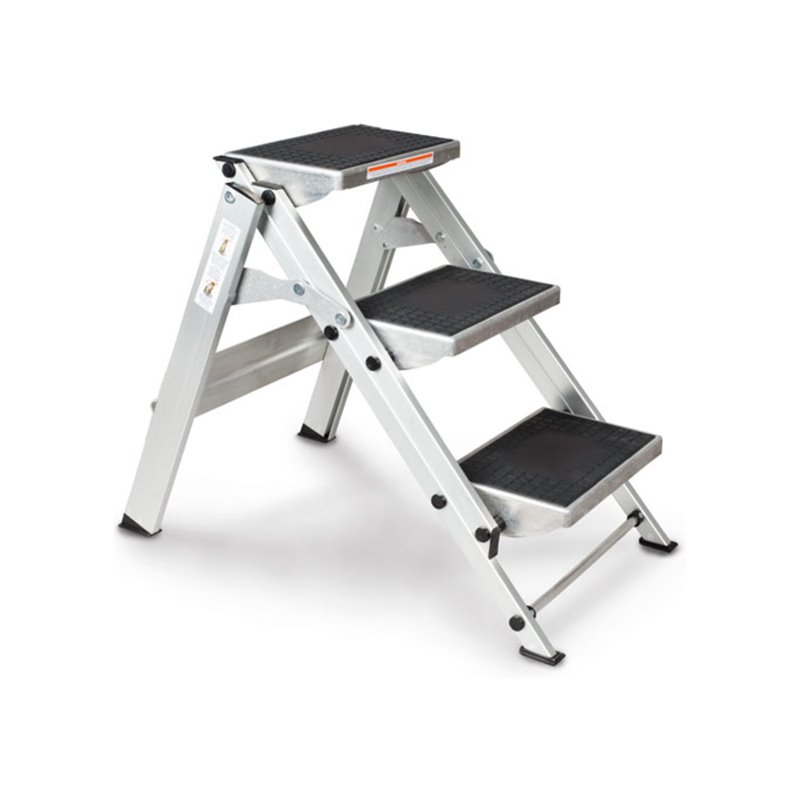 Euroline Alu-Sicherheitstreppe ohne S. Bügel, klappbar Nr. 333