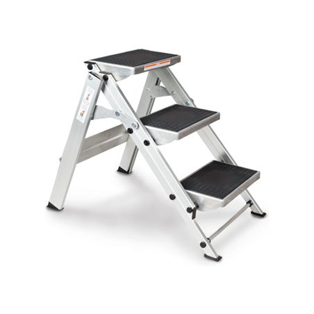 Euroline Alu-Sicherheitstreppe ohne S. Bügel, klappbar Nr. 333