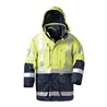 Elysee Warnschutzparka Jekyll gelb/marine