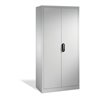 C+P Aktenschrank Acurado mit Drehtüren, 5 Ordnerhöhen, H1950xB930xT400mm Weißaluminium
