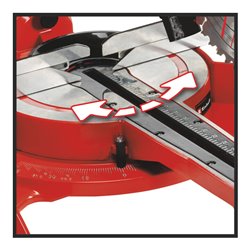 Einhell Zug-Kapp-Gehrungssäge TC-SM 2534/1 Dual