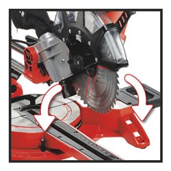 Einhell Zug-Kapp-Gehrungssäge TC-SM 2534/1 Dual