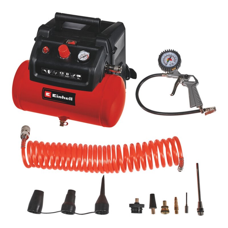 Einhell Kompressor TC-AC 190/6/8 OF Set