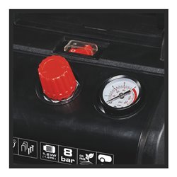 Einhell Kompressor TC-AC 190/6/8 OF Set