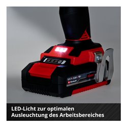 Einhell Professional Akku-Bohrschrauber TE-CD 18/50 Li BL (2x2,0Ah)