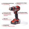 Einhell Professional Akku-Bohrschrauber TE-CD 18/50 Li BL (2x2,0Ah)