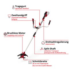 Einhell Akku-Sense AGILLO 36/255 BL-Solo
