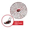 Einhell Professional Akku-Rasenmäher GE-CM 36/47 S HW Li (4x4,0Ah)
