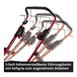Einhell Professional Akku-Rasenmäher GE-CM 36/47 S HW Li (4x4,0Ah)
