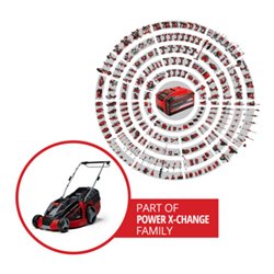 Einhell Akku-Rasenmäher GE-CM 43 Li M Kit (2x4,0Ah)