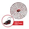 Einhell Akku-Rasenmäher GE-CM 43 Li M Kit (2x4,0Ah)