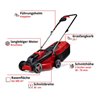 Einhell Akku-Rasenmäher GE-CM 18/30 Li (1x3,0Ah)
