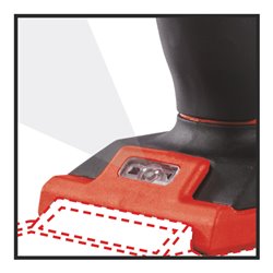 Einhell Akku-Bohrschrauber TE-CD 18/40 Li-Solo