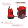 Einhell Akku-Klarwasserpumpe GE-SP 18 Li - Solo
