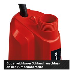 Einhell Akku-Klarwasserpumpe GE-PP 18 RB Li - Solo