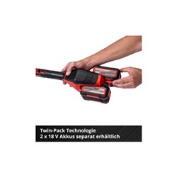 Einhell Akku-Rasentrimmer GE-CT 36/30 Li E-Solo