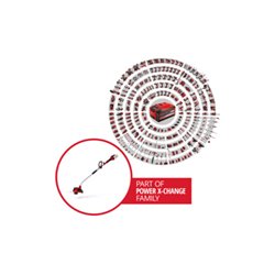 Einhell Akku-Rasentrimmer GE-CT 36/30 Li E-Solo