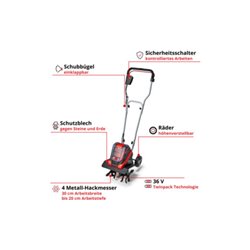 Einhell Akku-Bodenhacke GE-CR 30 Li-Solo