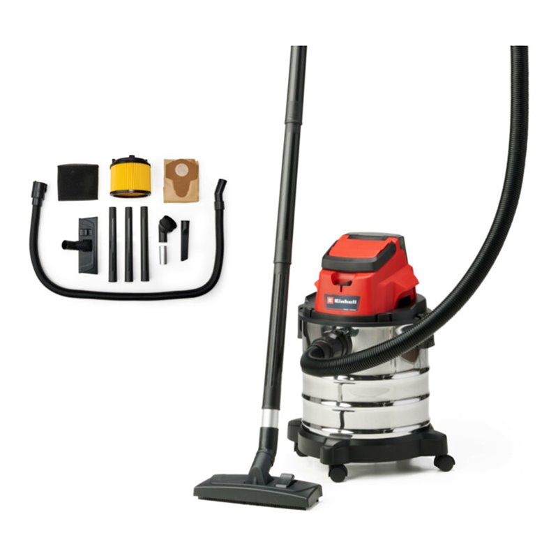 Einhell Akku-Nass-Trockensauger TC-VC 18/20 Li S-Solo