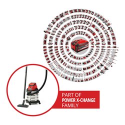 Einhell Akku-Nass-Trockensauger TC-VC 18/20 Li S-Solo