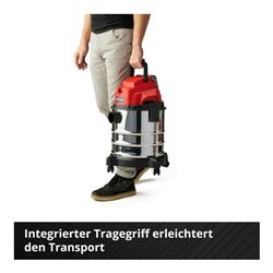 Einhell Akku-Nass-Trockensauger TC-VC 18/20 Li S-Solo