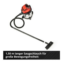 Einhell Akku-Nass-Trockensauger TC-VC 18/20 Li S-Solo