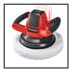 Einhell Akku-Autopoliermaschine CE-CB 18/254 Li-Solo