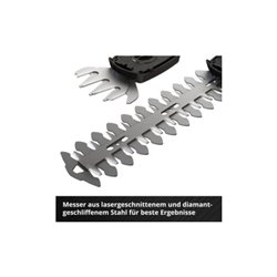 Einhell Akku-Gras- und Strauchschere GE-CG 18/100 Li T-Solo