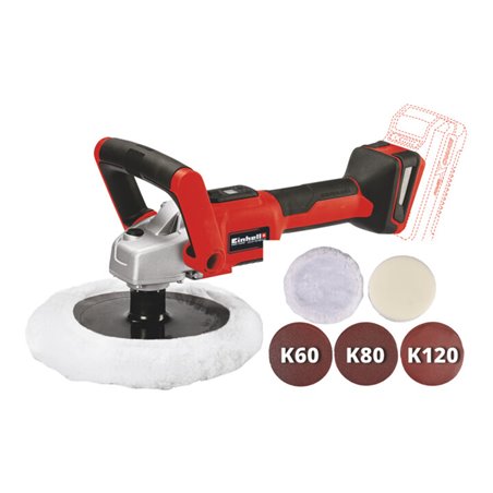 Einhell Akku-Polier- / Schleifmaschine CE-CP 18/180 Li E-Solo