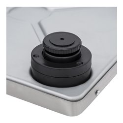 STIER Paketwaage Plattformwaage bis 200 kg Edelstahlplatte 30 x 30 cm