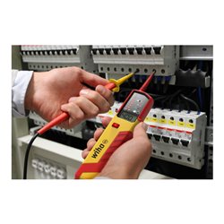 Wiha Spannungs- und Durchgangsprüfer 12 – 1.000 V AC, CAT IV inkl. 2x AAA-Batterien