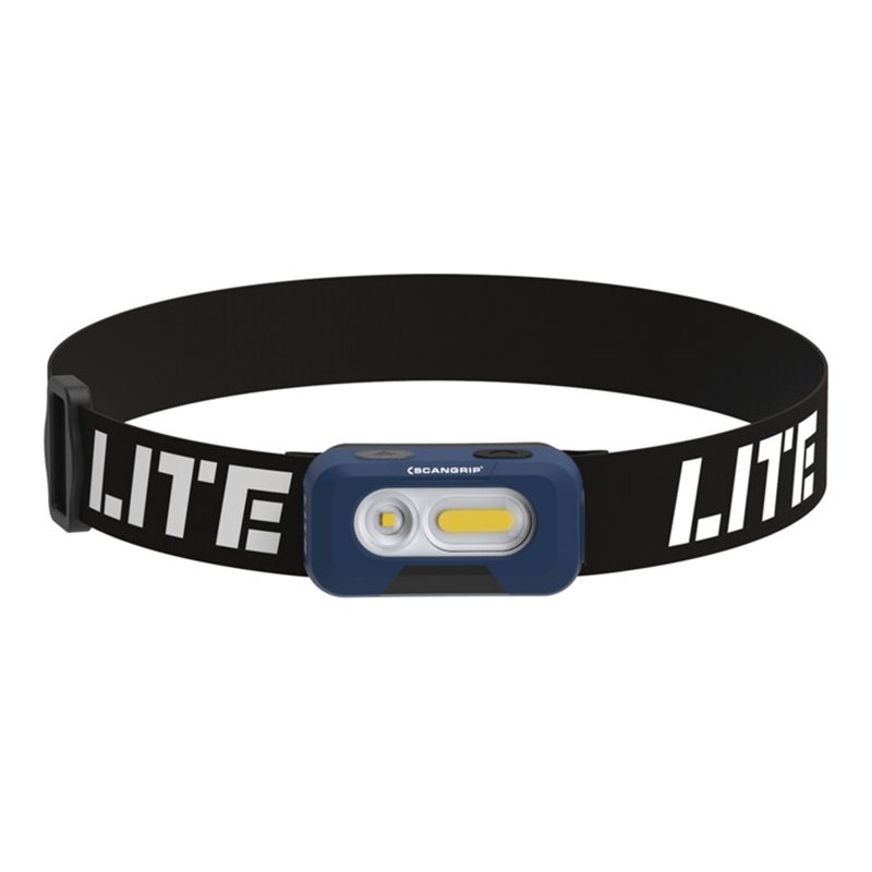 Scangrip Hocheffiziente Akku-LED-Stirnlampe HEAD LITE mit 150 lumen
