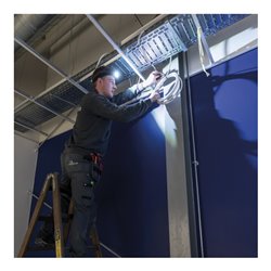 Scangrip Hocheffiziente Akku-LED-Stirnlampe HEAD LITE mit 150 lumen