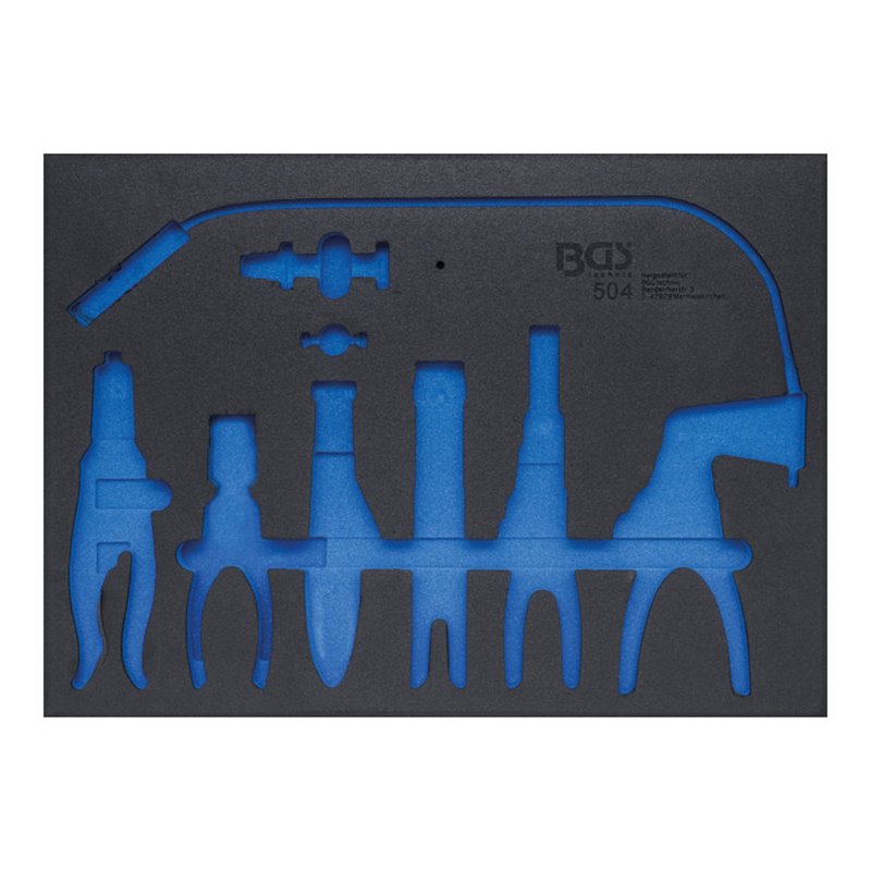 BGS Werkstattwageneinlage 3/3 leer für Art. 504