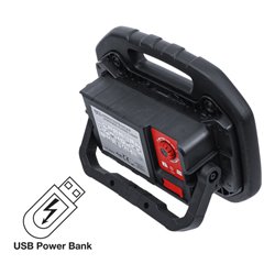 BGS COB-LED-Arbeits-Strahler 40W mit integrierten Lautsprechern