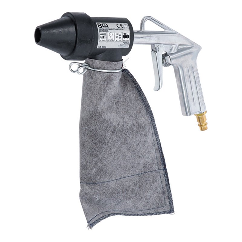 BGS Druckluft-Sandstrahlpistole inkl. Zubehör