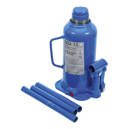 BGS Hydraulischer Flaschen-Wagenheber 15 t