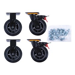 KS Tools Rollen-Satz zu Werkstattwagen P45 inkl. Schrauben