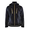 Blakläder Softshell Jacke, dunkelblau / gelb, Unisex-Größe: M