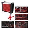 KS Tools Performanceplus Werkstattwagen-Satz P25 mit 285 Werkzeugen für 4 Schubladen