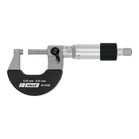 Holex Bügelmessschraube, Messbereich: 0-25 mm