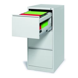 STIER Hängeregistraturschrank 3 Schubladen einbahnig DIN A4 1020x465x620mm