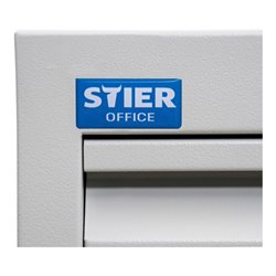 STIER Hängeregistraturschrank 3 Schubladen einbahnig DIN A4 1020x465x620mm