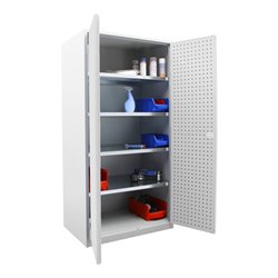 STIER Werkstattschrank LP 1940x1000x600mm lichtgrau