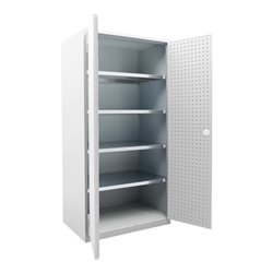 STIER Werkstattschrank LP 1940x1000x600mm lichtgrau