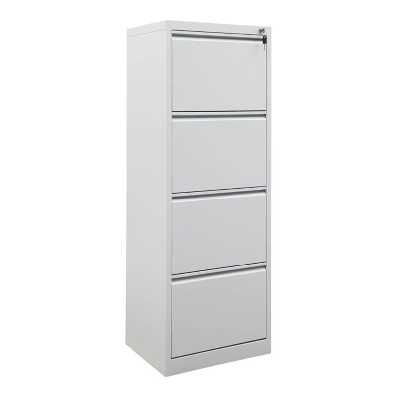 STIER Hängeregistraturschrank 4 Schubladen einbahnig DIN A4 1330x465x620mm