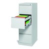 STIER Hängeregistraturschrank 4 Schubladen einbahnig DIN A4 1330x465x620mm