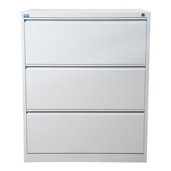 STIER Hängeregistraturschrank 3 Schubladen zweibahnig DIN A4 1020x840x620mm