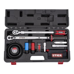 STIER Rad-Montage-Set 1/2 Zoll 40 - 200 Nm, 11-teilig