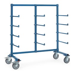 Fetra Tragarmwagen mit Abrollsicherung und PVC 4614-1AS